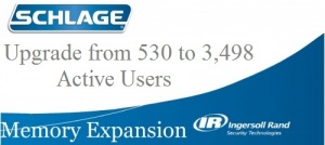 Schlage HandPunch Memory Expansion Upgrade HP-3000-XL & HP-4000 (530 To 3,498)