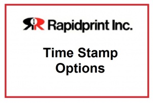 Rapidprint Option | Number Wheels | Time Stamp