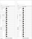 Employee Time Cards for Lathem 1000E | QTY 1000 | AMA5400